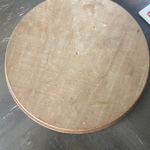 Vintage wooden lid for Trappist cheese vault box cheese board gethsemanen abbey - Picture 3 of 6